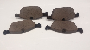Image of Disc Brake Pad Set (17&quot;, Left, Right, Front) image for your Volvo XC60  